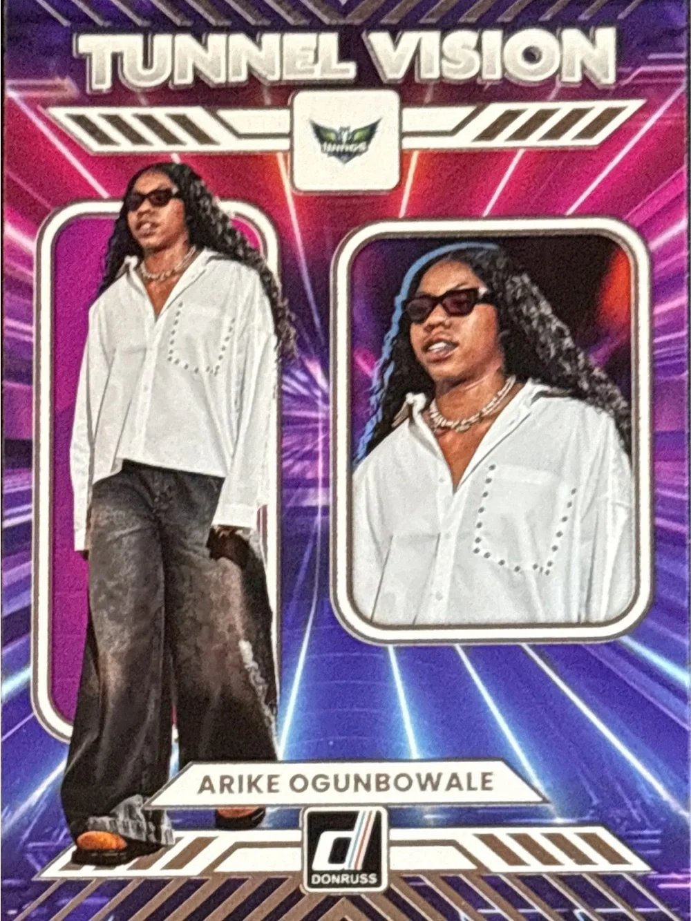 Panini Tunnel Vision Arike Ogunbowale Basketball Trading Card